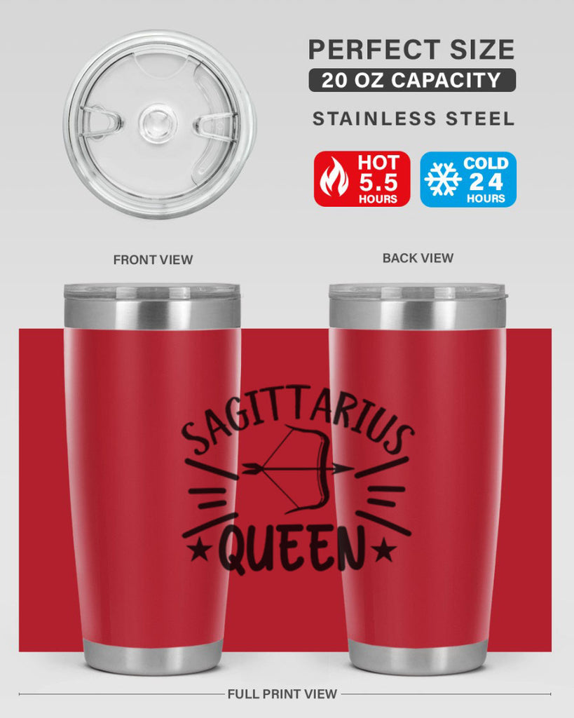 sagittarius queen 411#- zodiac- Tumbler