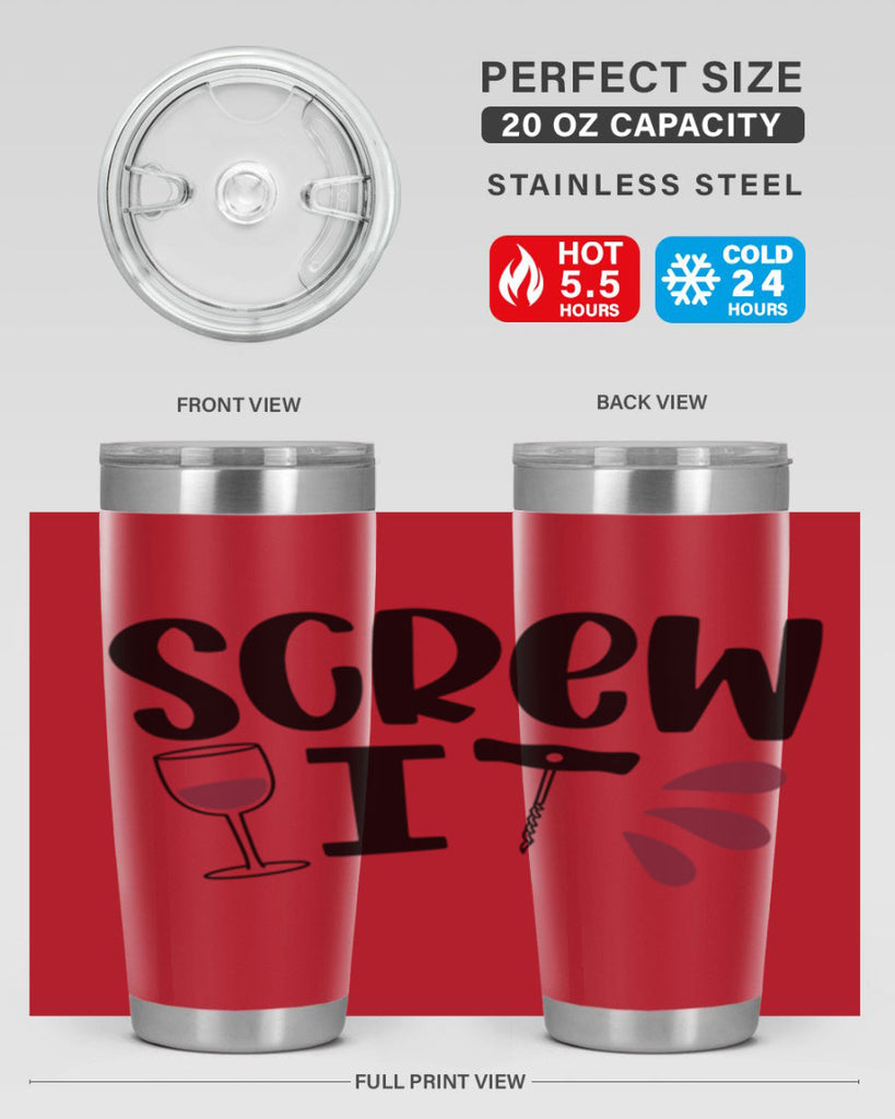 screw it 29#- wine- Tumbler