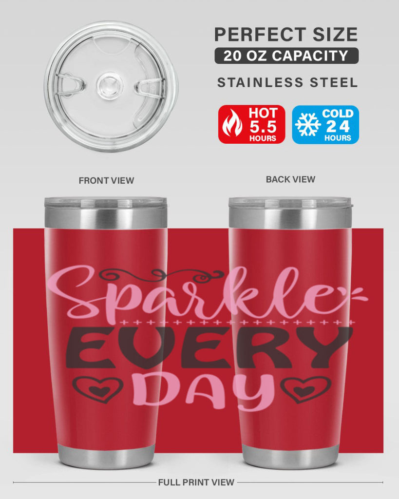 sparkle every day Style 1#- make up- Tumbler