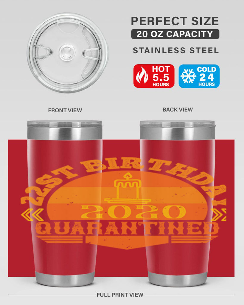 st birthday quarantined 274#- fathers day- Tumbler