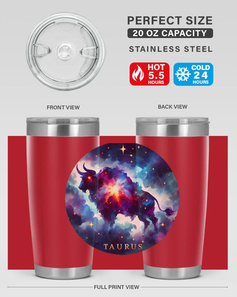 taurus 512#- zodiac- Tumbler