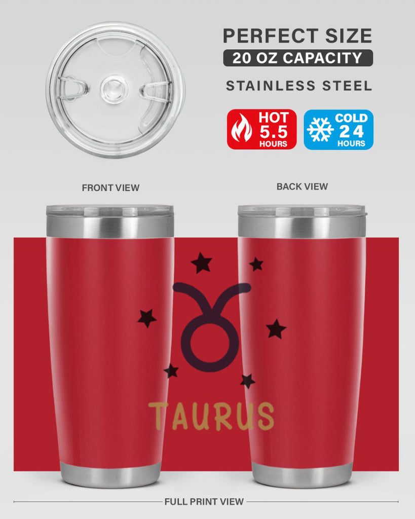 taurus 517#- zodiac- Tumbler