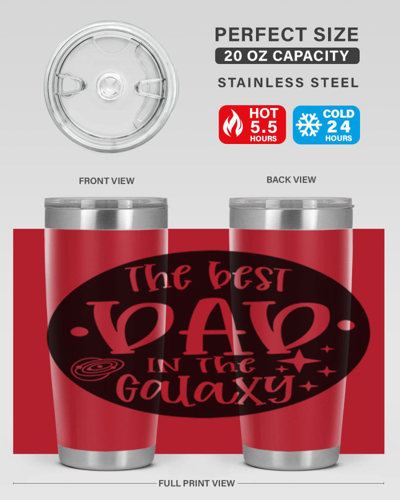 the best dad in the galaxy 18#- fathers day- Tumbler