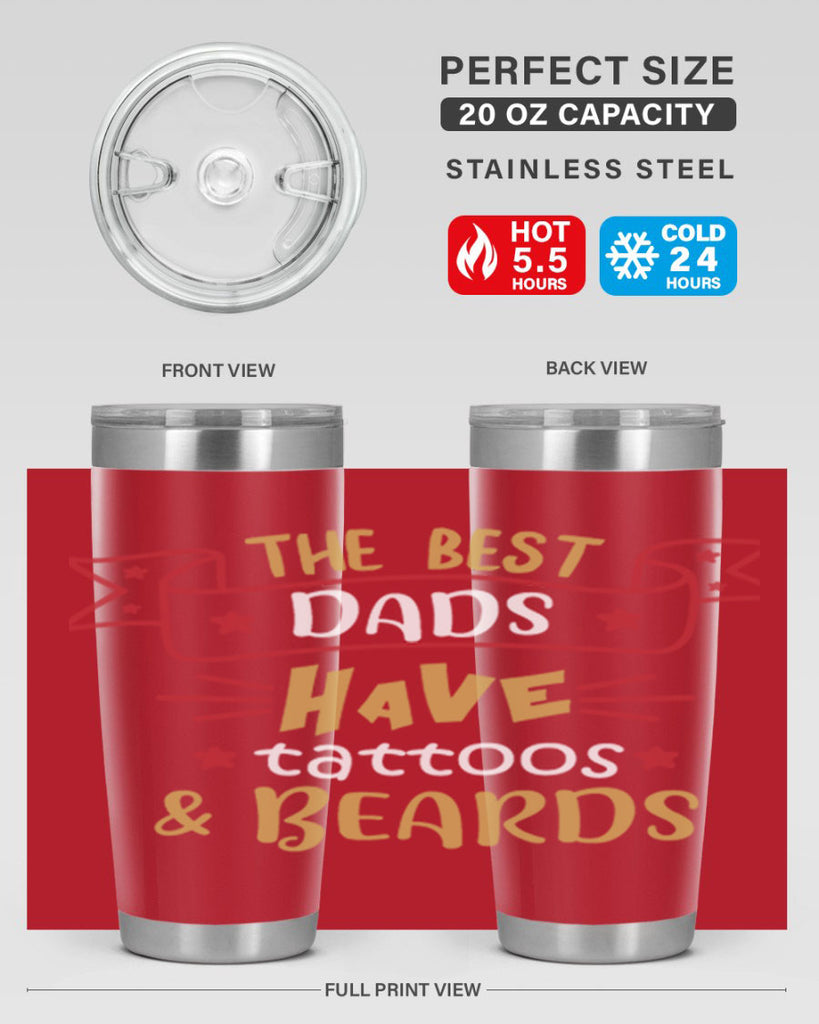 the best dads have tattoos beards 4#- fathers day- Tumbler