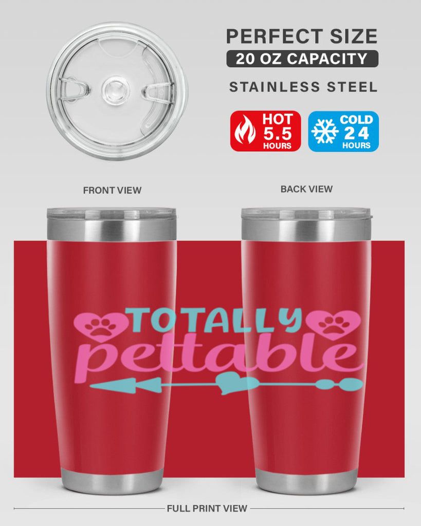 totally pettable Style 60#- dog- Tumbler