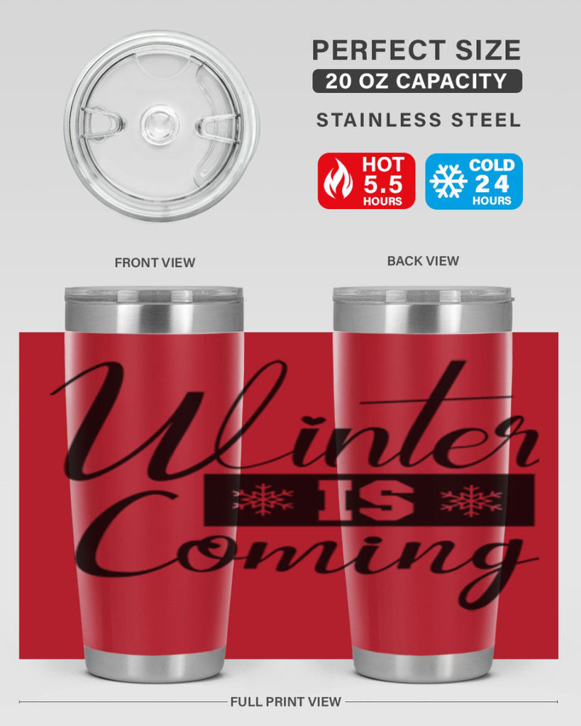 winter is coming 501#- winter- Tumbler