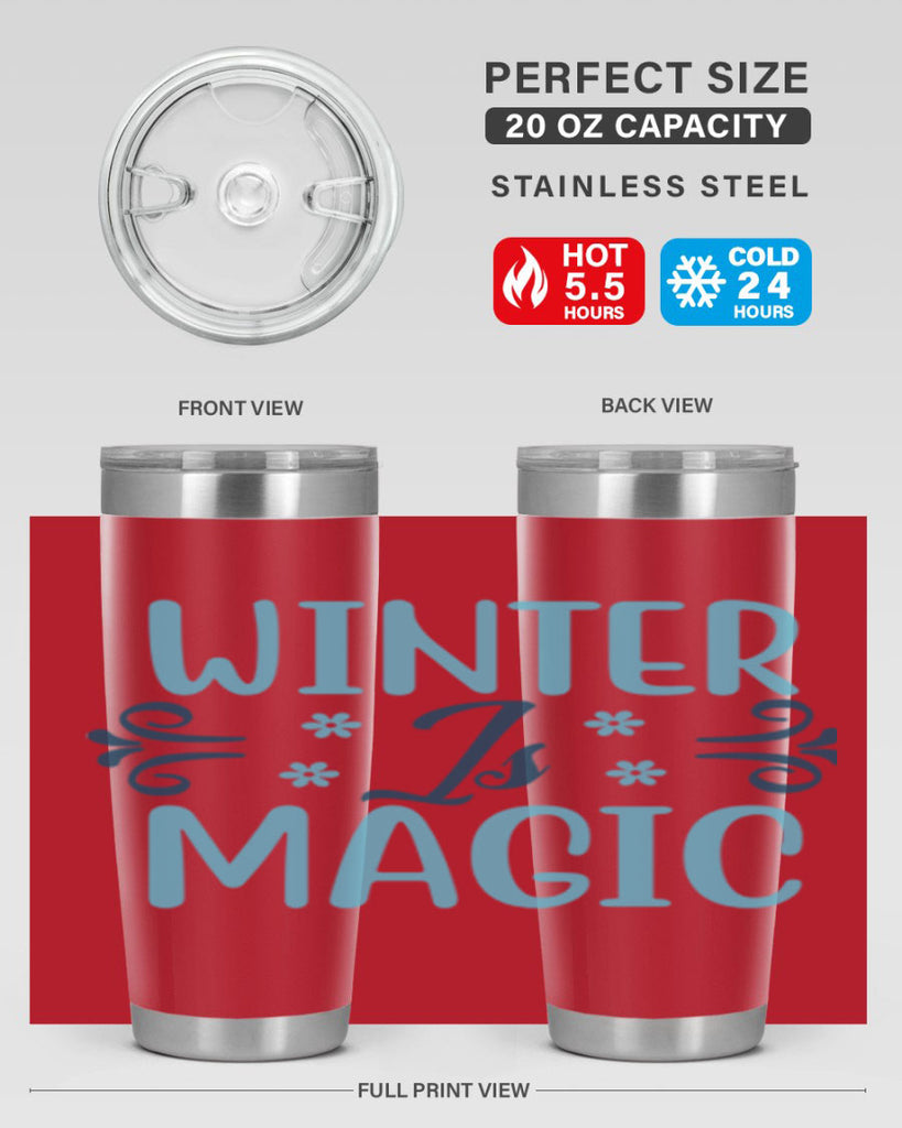 winter is magic 507#- winter- Tumbler