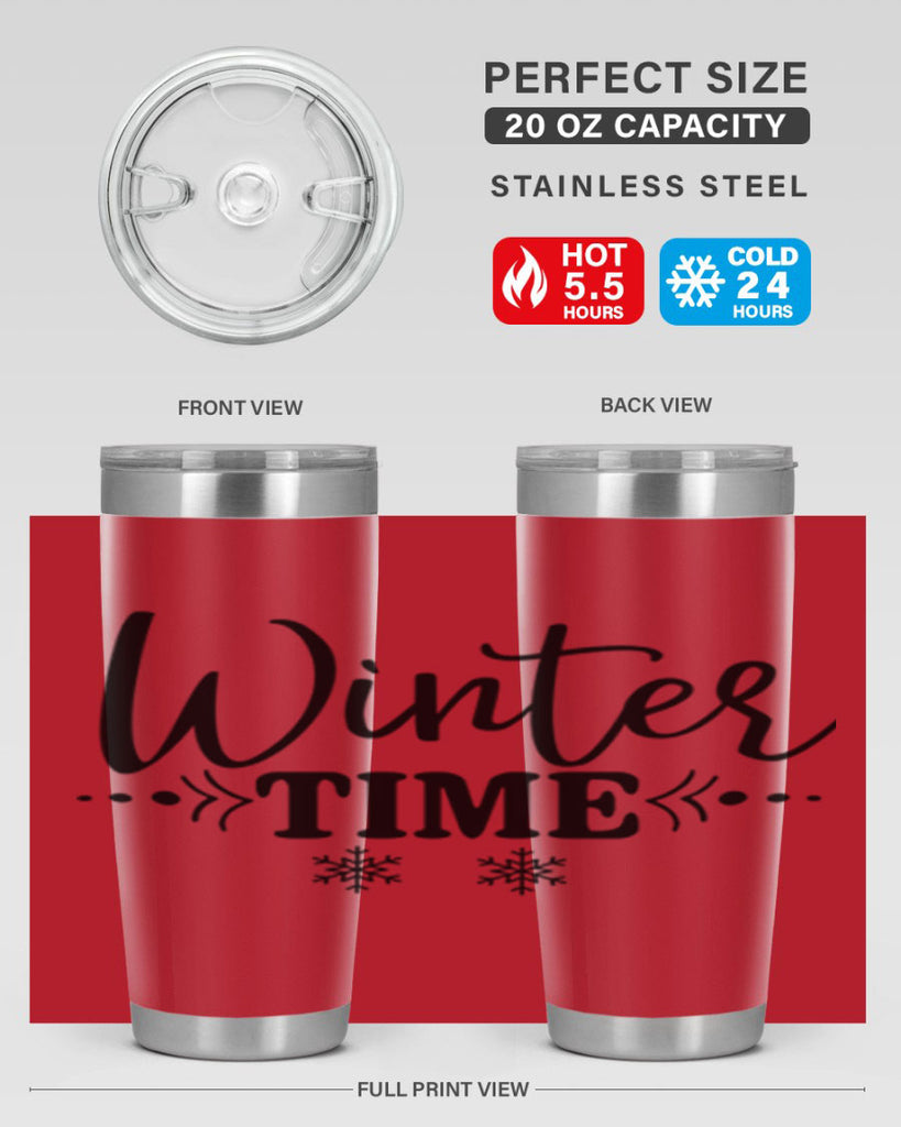 winter time 529#- winter- Tumbler