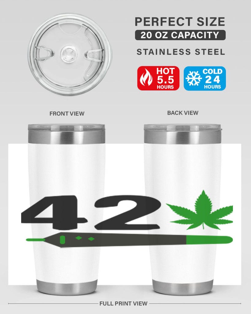 420 weed pen 3#- marijuana- Tumbler