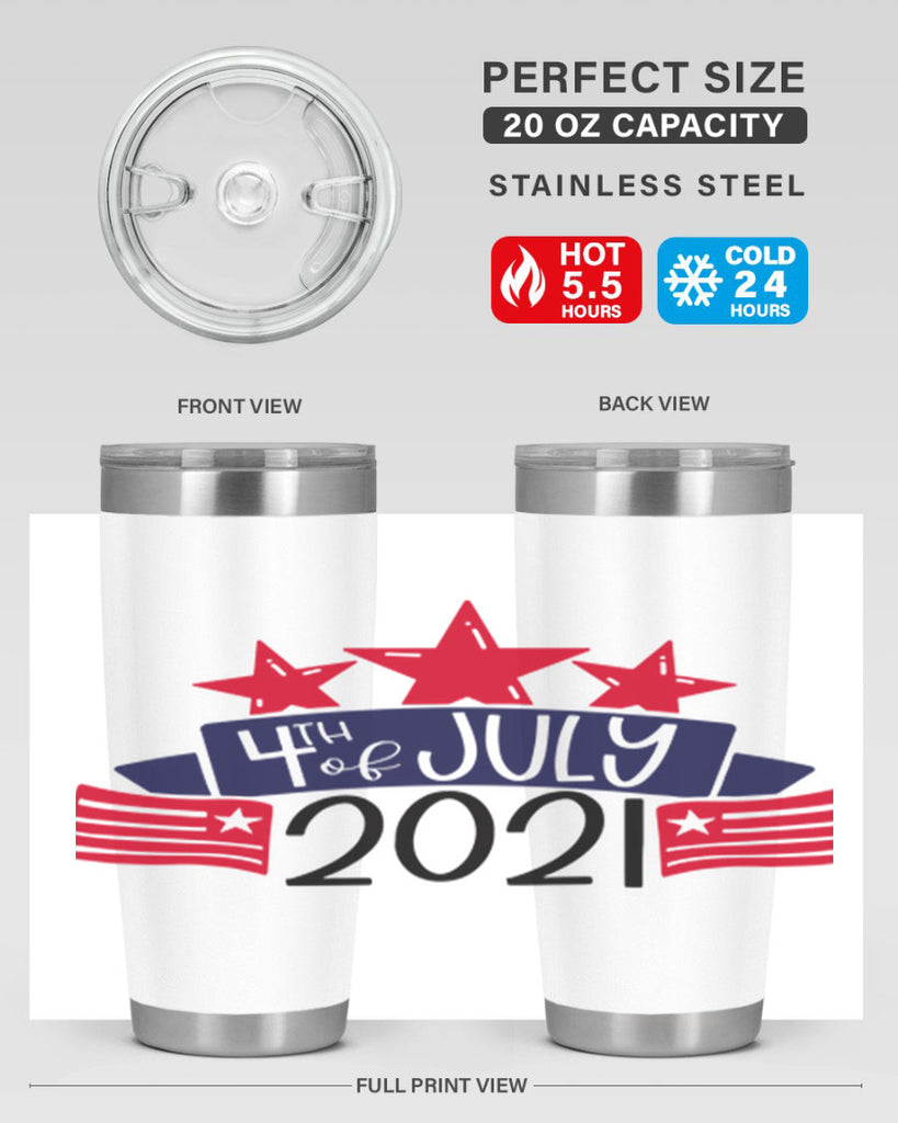 4th Of July Style 140#- Fourt Of July- Tumbler