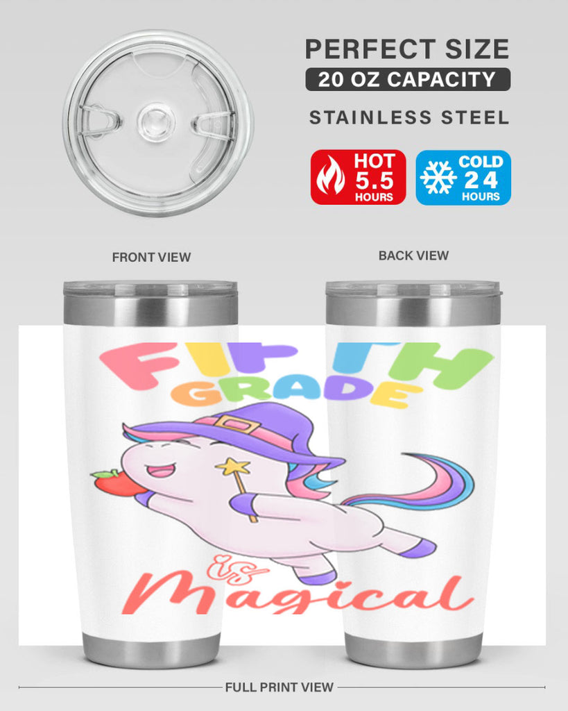 5th Grade is Magical Unicorn 7#- 5th grade- Tumbler