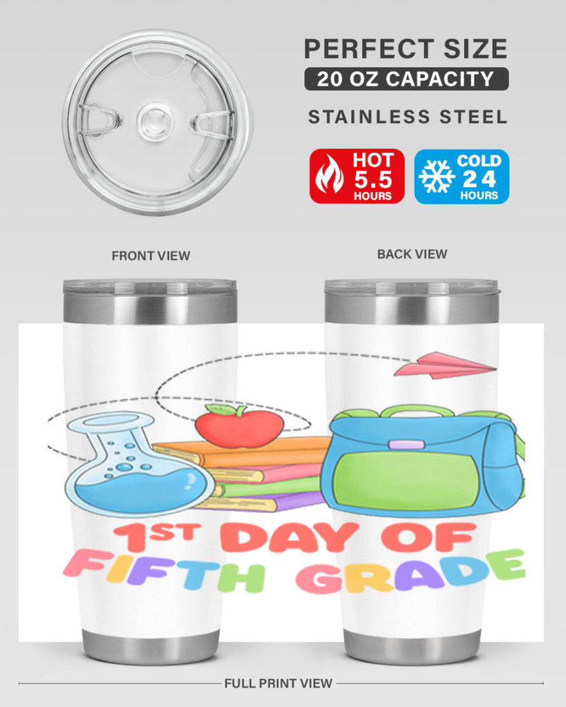 5th day of 5th Grade 6#- 5th grade- Tumbler