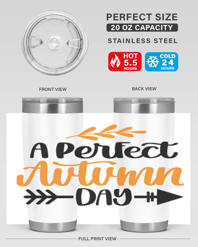 A Perfect Autumn Day 470#- fall- Tumbler