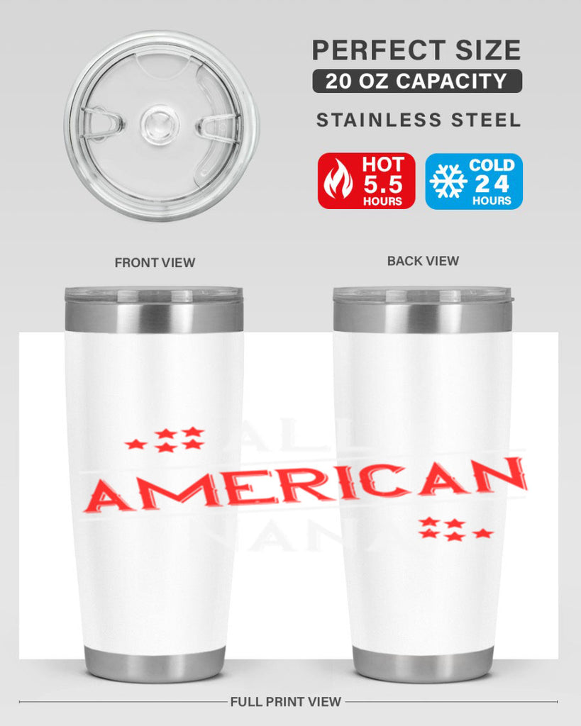 ALL american nana 110#- grandma - nana- Tumbler