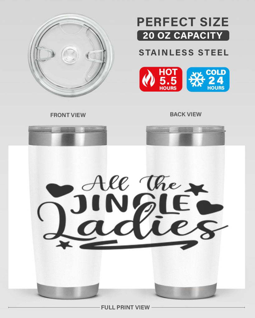 All The Jingle Ladies 4#- fashion- Cotton Tank