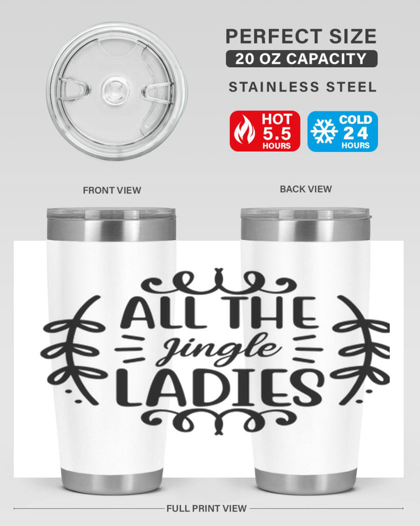 All The Jingle Ladies 6#- fashion- Cotton Tank