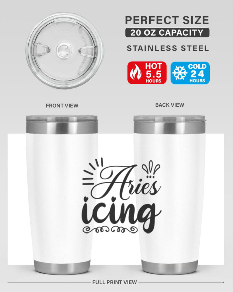 Ariesicing 105#- zodiac- Tumbler