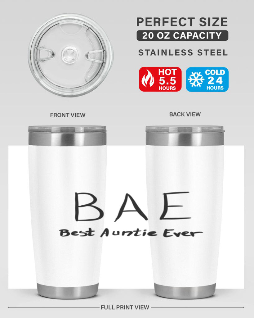 BAE Best auntie ever Style 15#- aunt- Tumbler