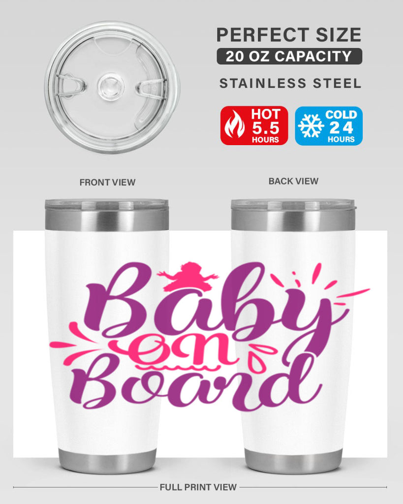 Baby On Board Style 289#- baby- tumbler
