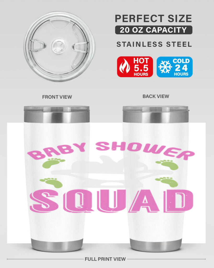 Baby shower Squad Style 152#- baby- tumbler
