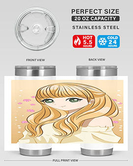 Beautiful princess blonde hair 147#- anime- Tumbler