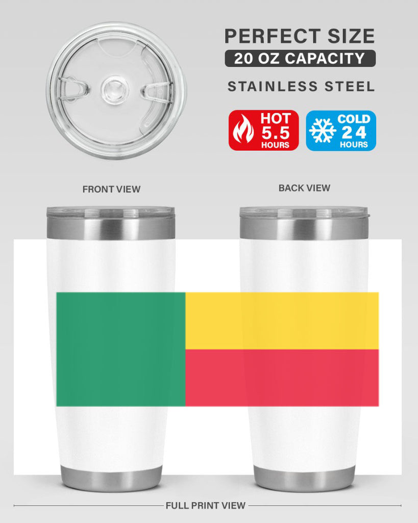 Benin 179#- world flags- Tumbler
