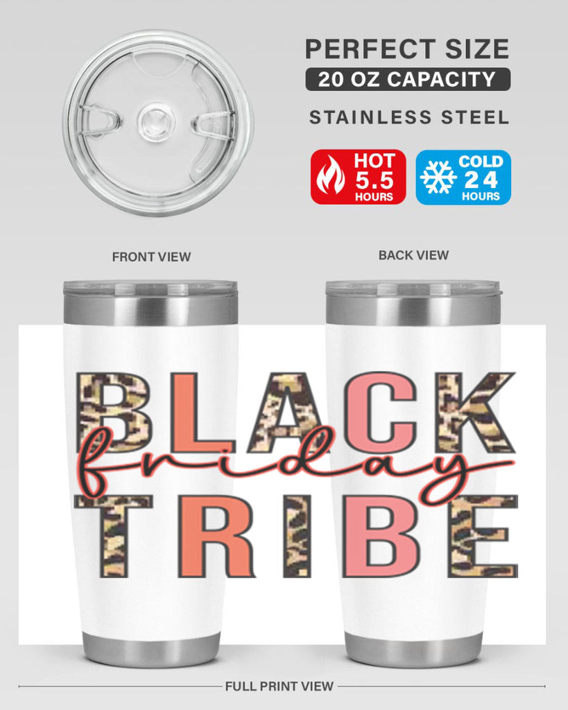 Black friday tribe 46#- fall- Tumbler