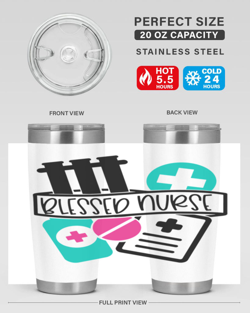 Blessed Nurse Style Style 216#- nurse- tumbler