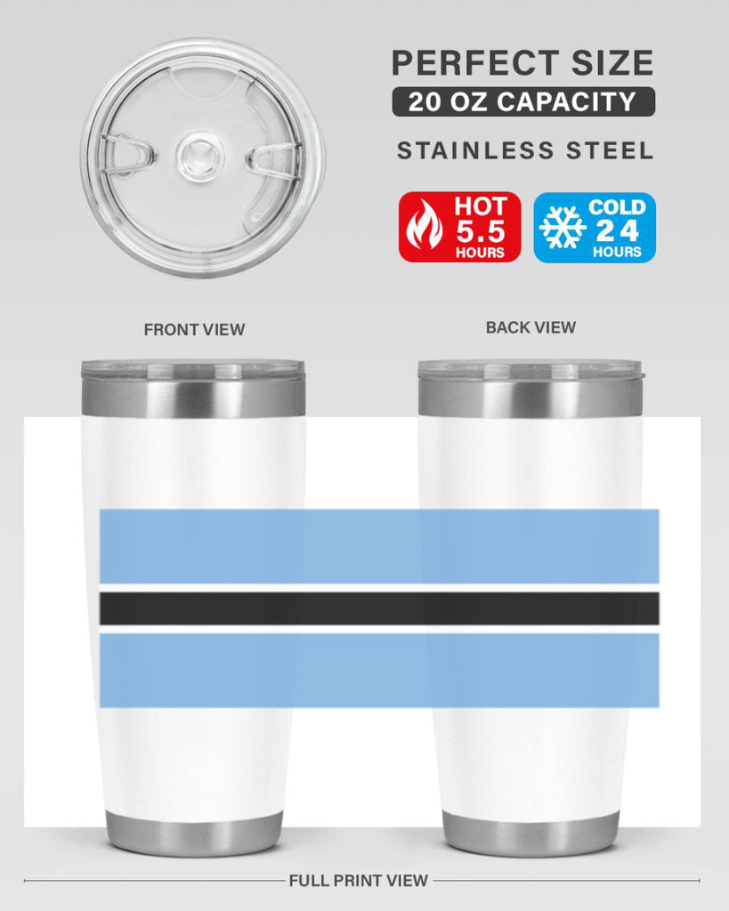 Botswana 175#- world flags- Tumbler