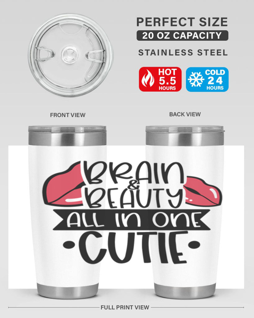 Brain Beauty All In One Cutie Style 127#- make up- Tumbler