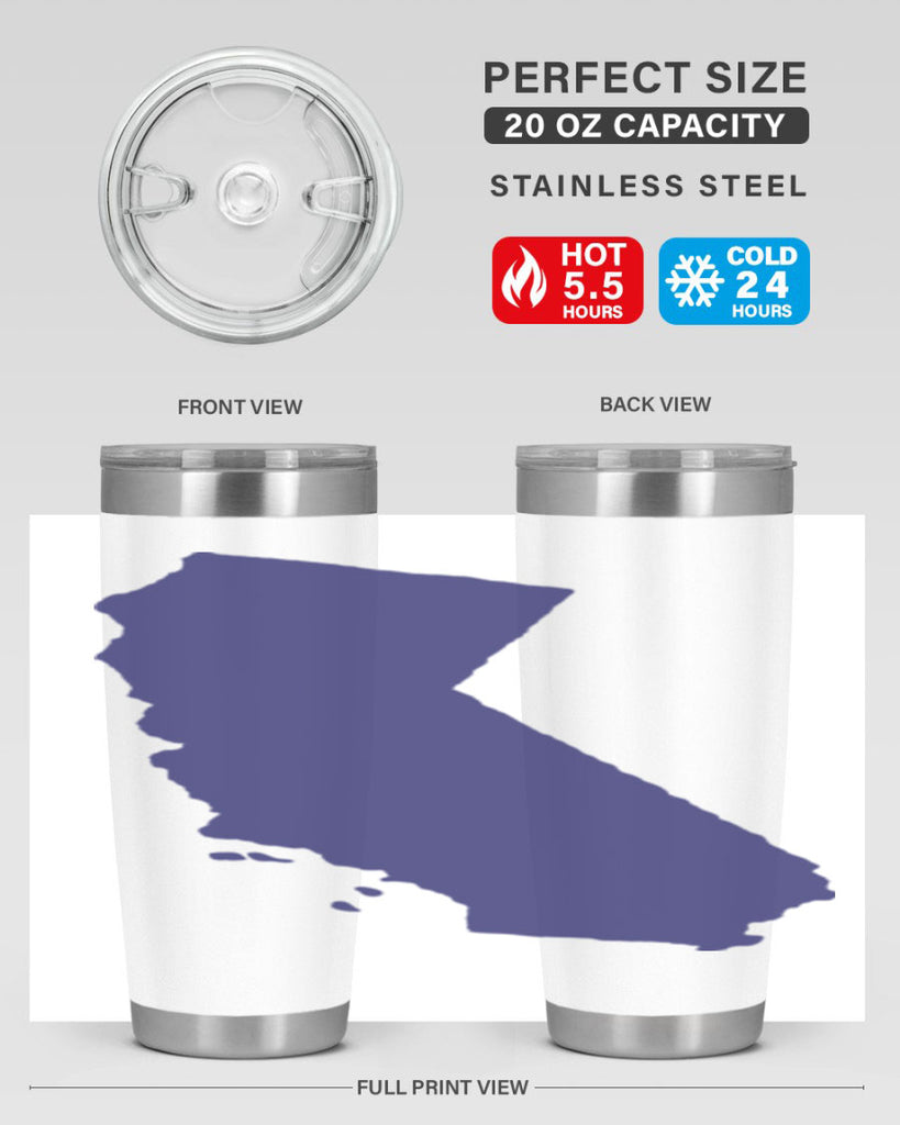 California 46#- stateflags- Tumbler