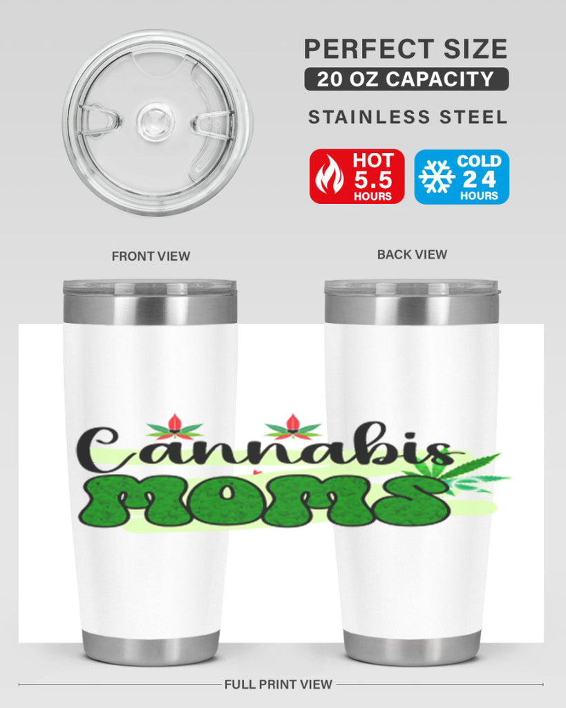 Cannabis Moms 50#- marijuana- Tumbler