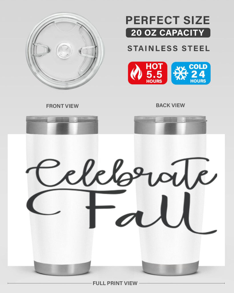 Celebrate Fall 60#- fall- Tumbler