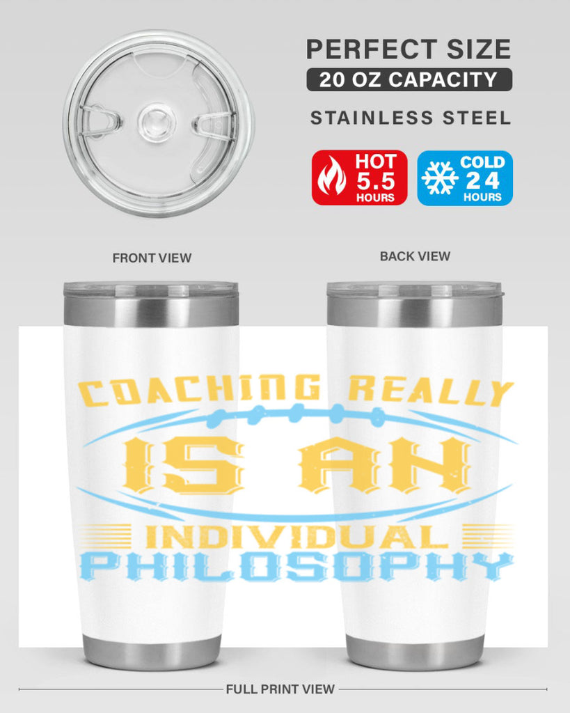 Coaching really is an individual philosophy Style 43#- coaching- tumbler