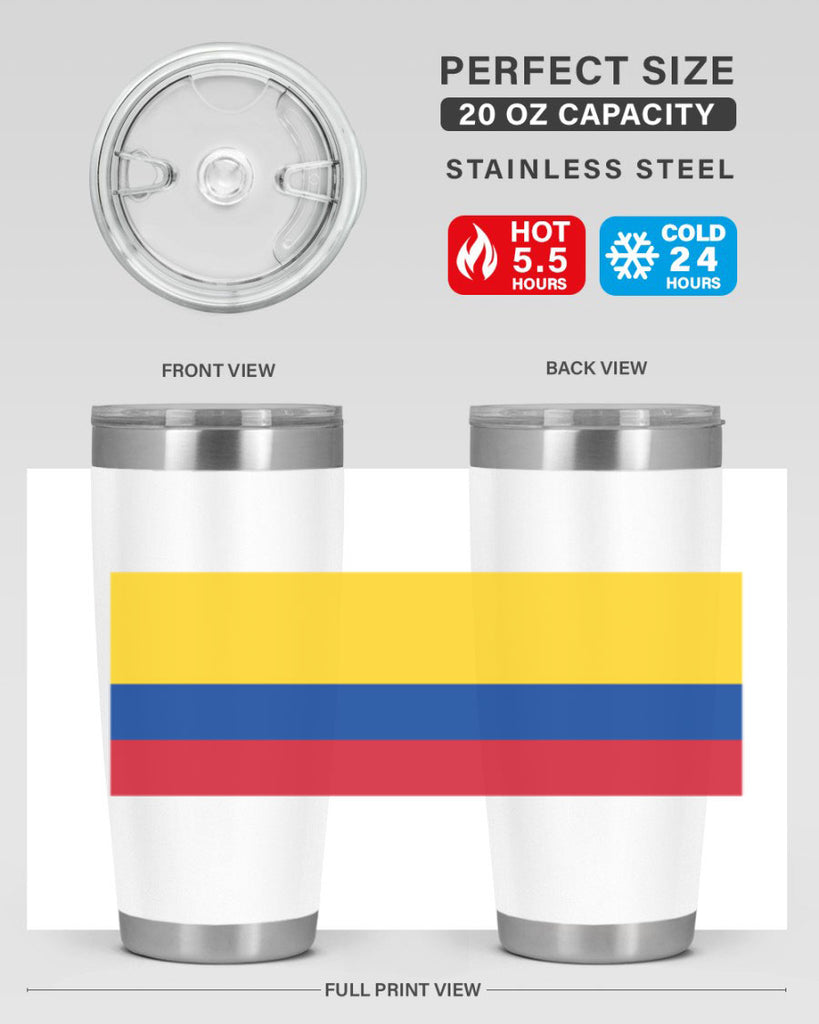 Colombia 161#- world flags- Tumbler