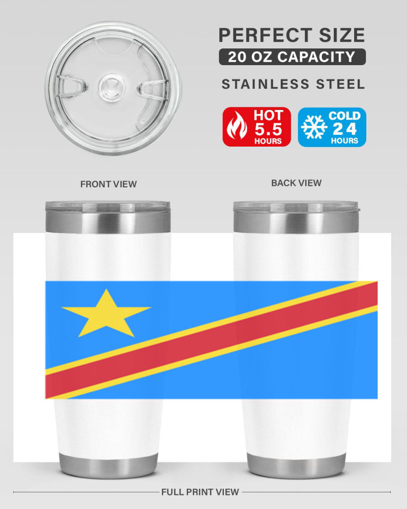 Congo Democratic Republic of the 159#- world flags- Tumbler