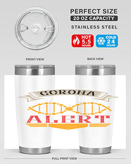 Corona Virus Be Alert Style 6#- corona virus- Cotton Tank