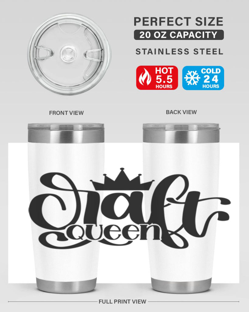 Craft Queen 37#- crafting- Tumbler