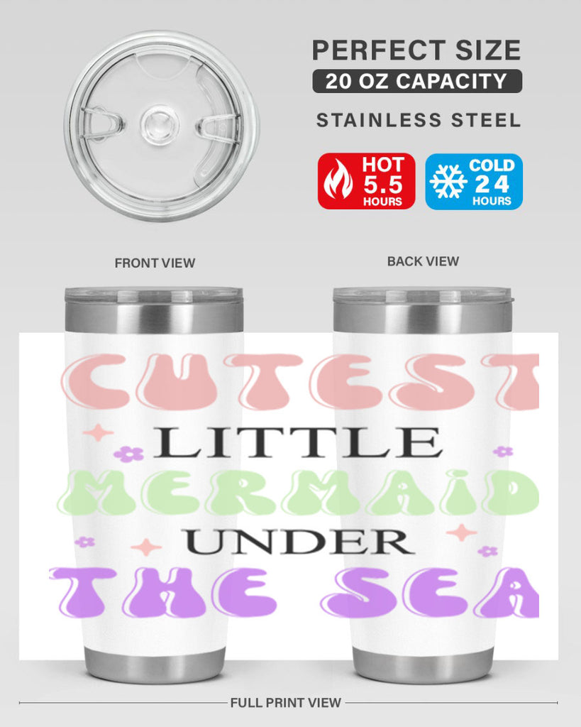 Cutest Little Mermaid Under The 99#- mermaid- Tumbler