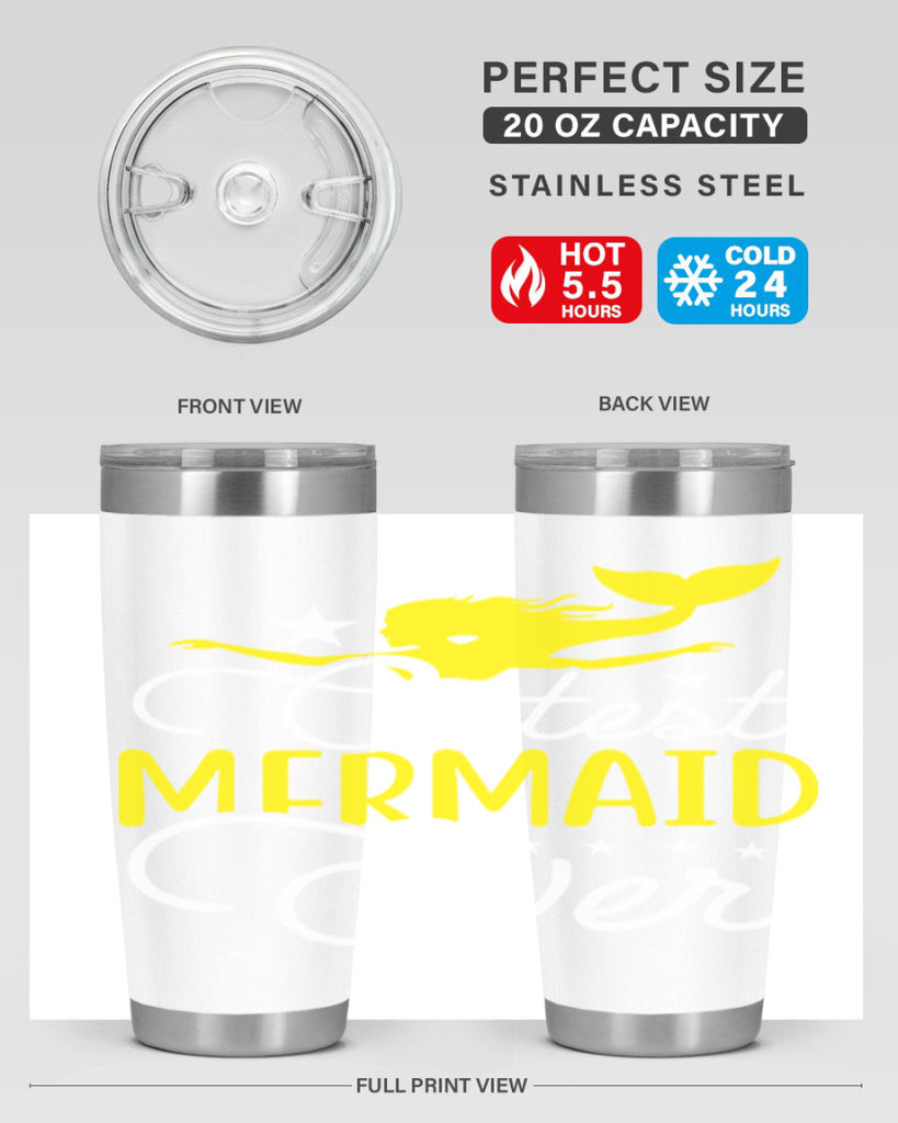 Cutest Mermaid Ever 92#- mermaid- Tumbler
