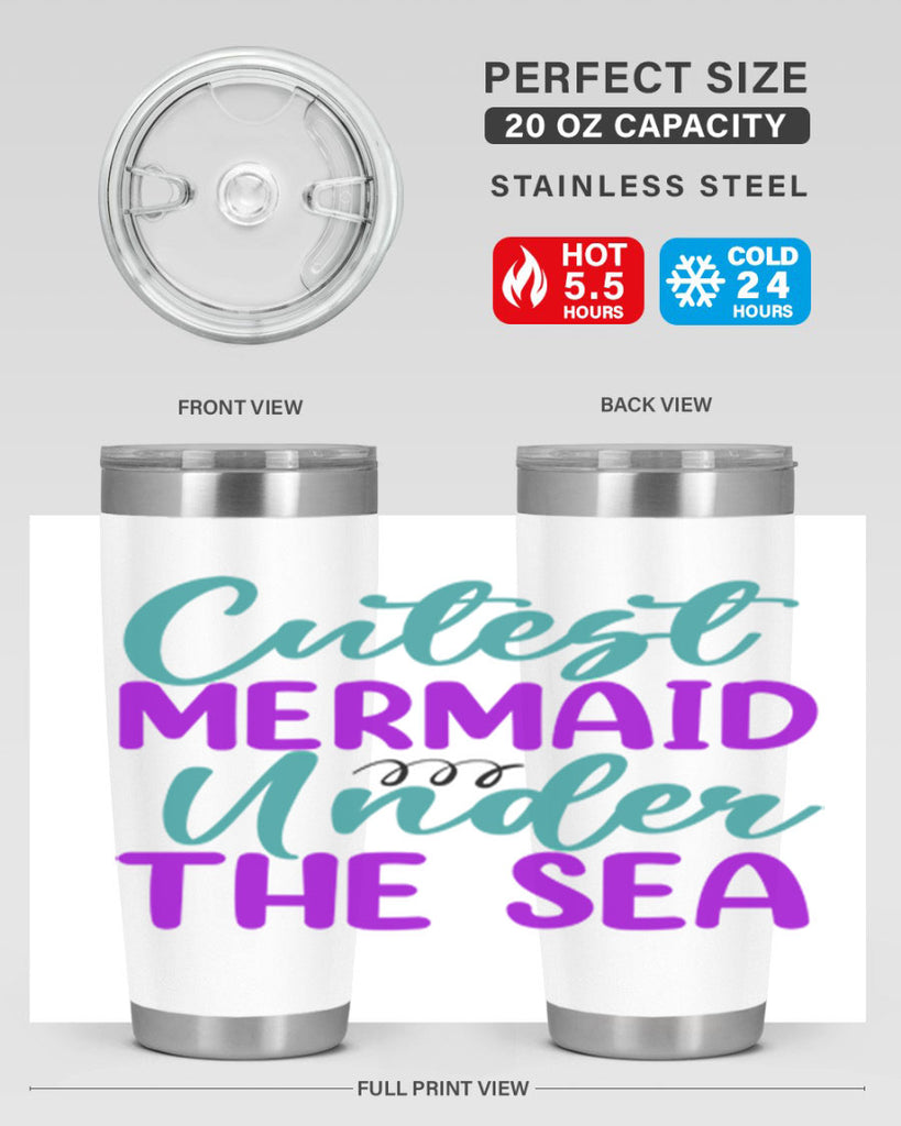 Cutest Mermaid Under The Sea 89#- mermaid- Tumbler
