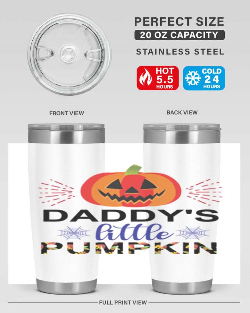 Daddyslittlepumpkin 68#- fall- Tumbler