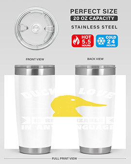 Ducks love Style 49#- duck- Tumbler