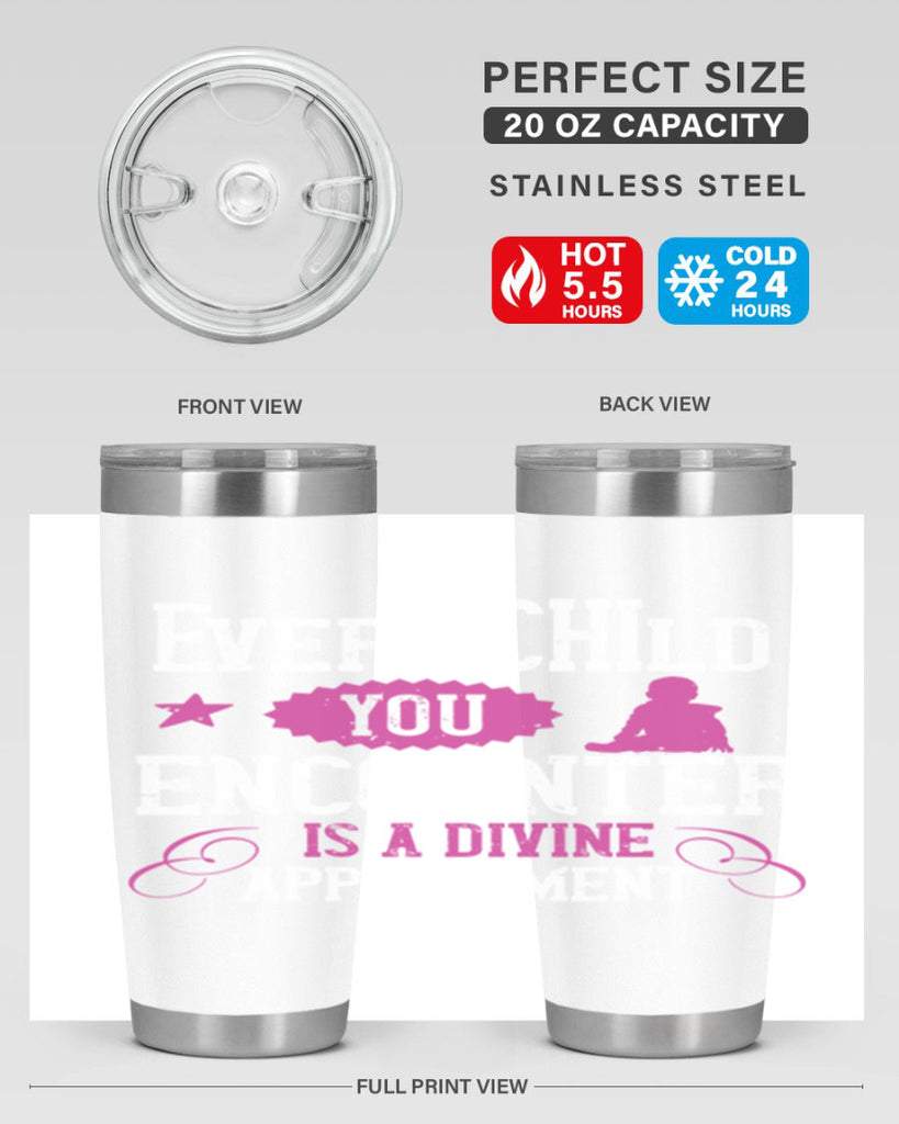 Every child you encounter is a divine appointment Style 38#- baby- Cotton Tank