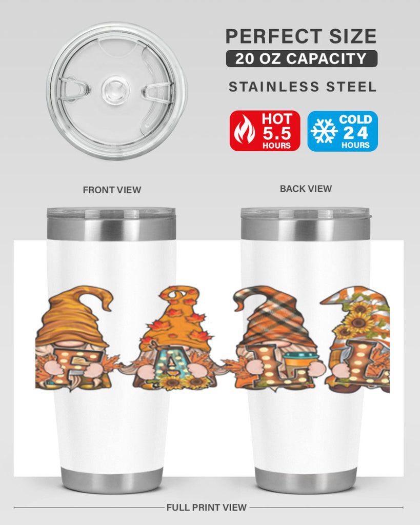 FALLGnomeAutumn 149#- fall- Tumbler