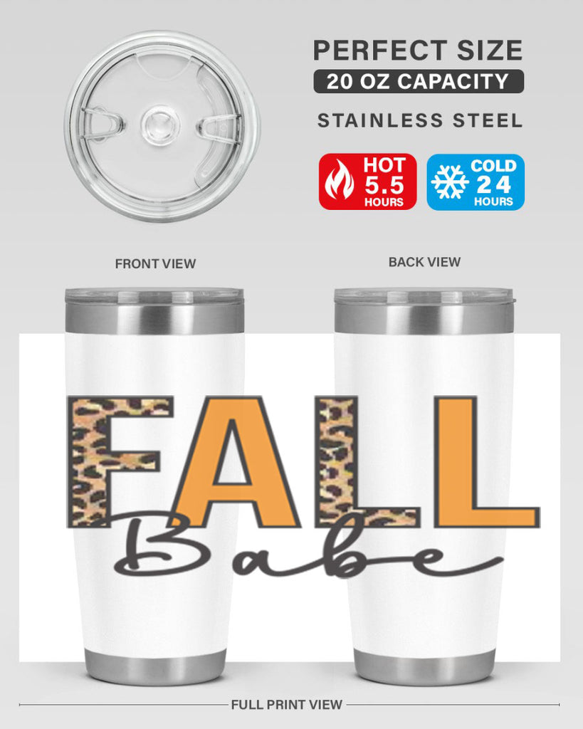 Fall Babe 87#- fall- Tumbler