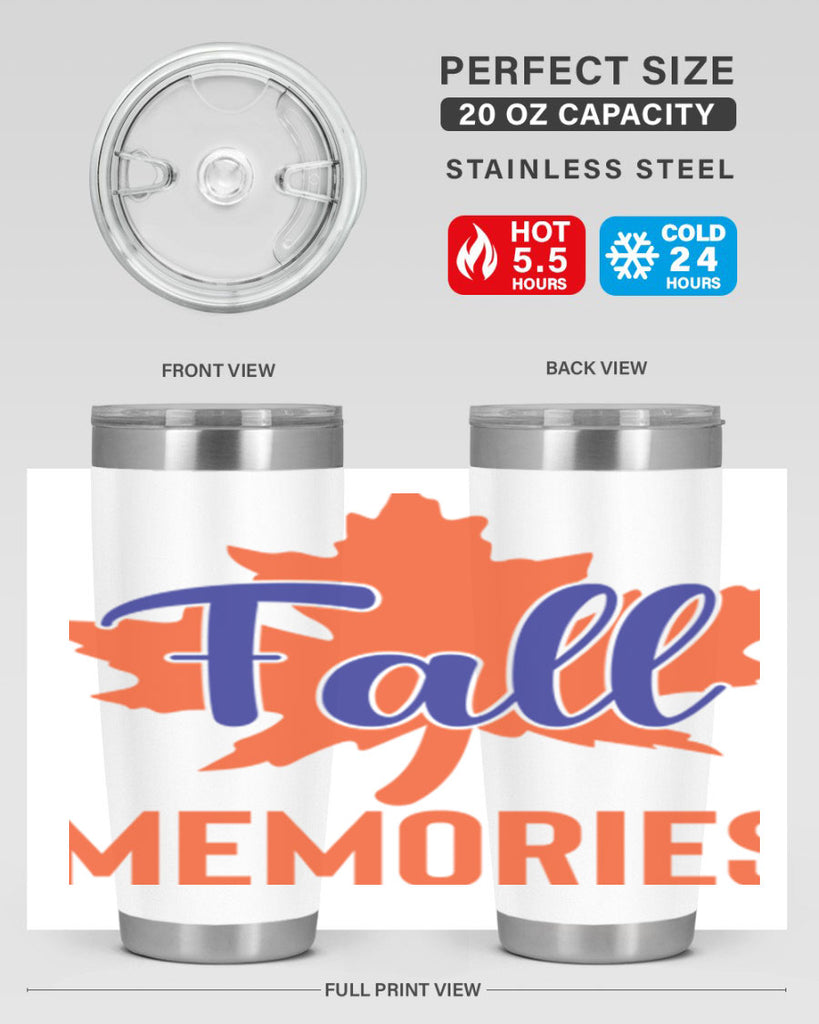 Fall Memories 124#- fall- Tumbler