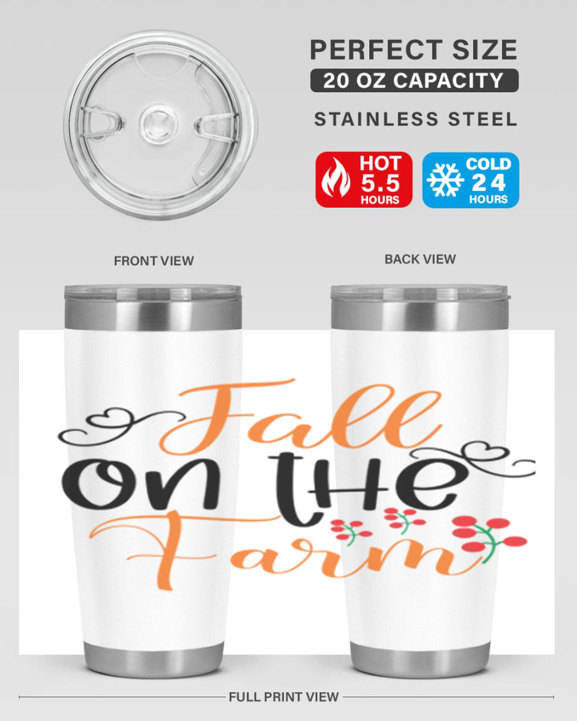 Fall On The Farm 125#- fall- Tumbler