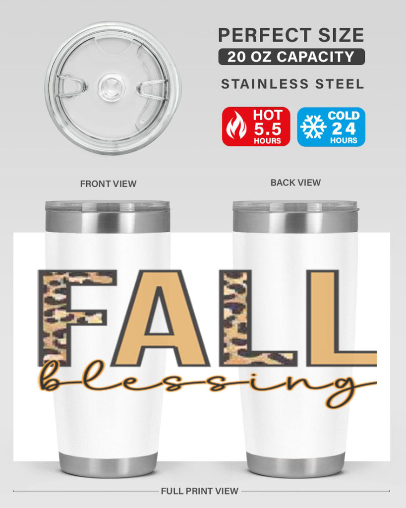 Fall blessing 90#- fall- Tumbler