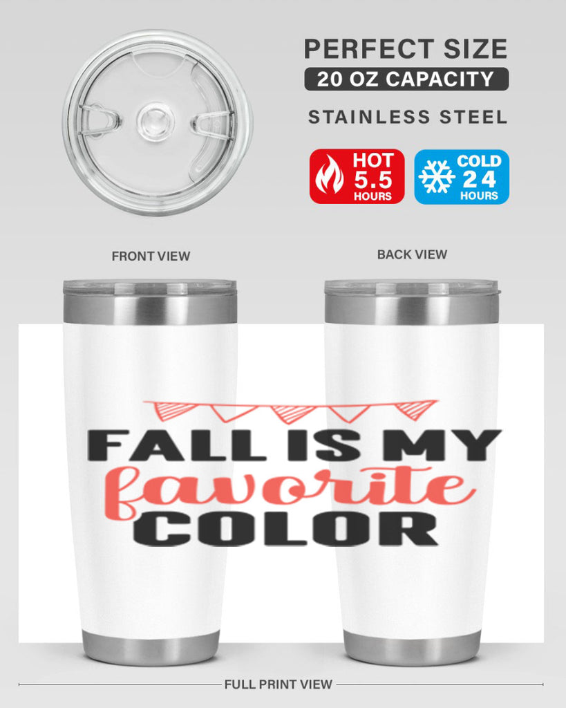 Fall is my favorite color 117#- fall- Tumbler